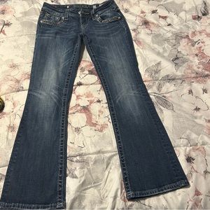 Miss Me brand boot leg jeans